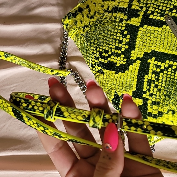 Rebecca Minkoff Neon Snake Pattern Bag - Picture 6 of 6